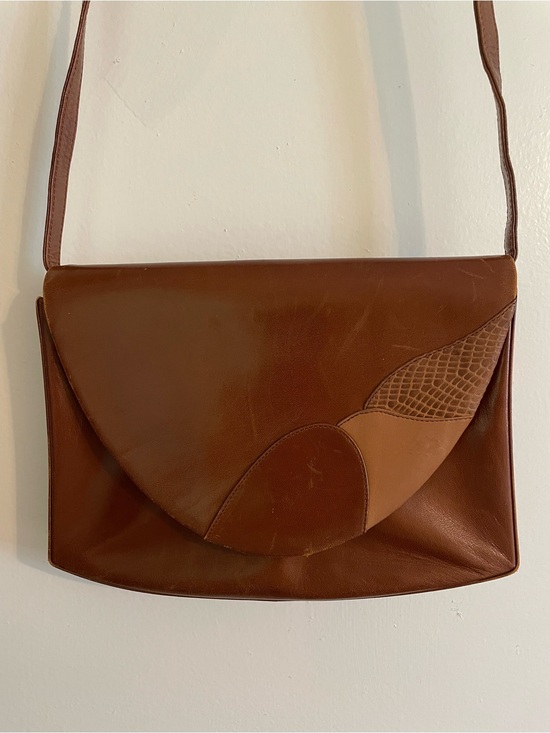 Bally Handbags - RARE Vintage Bally Leather Flap Crossbody/Shoulder Bag